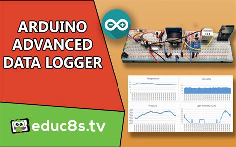 Arduino Project: Advanced Datalogger with ATMEGA328, BMP180, DHT22 ...