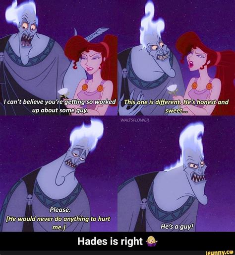 Hades is right 🤷🏼‍♀️ - iFunny | Hades disney, Disney memes, Disney funny