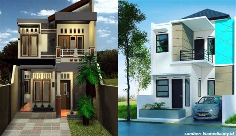 7 Inspirasi Desain Rumah Minimalis 2 Lantai Type 36 Pojok