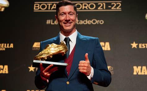 Lewandowski Wins Second European Golden Shoe In A Row