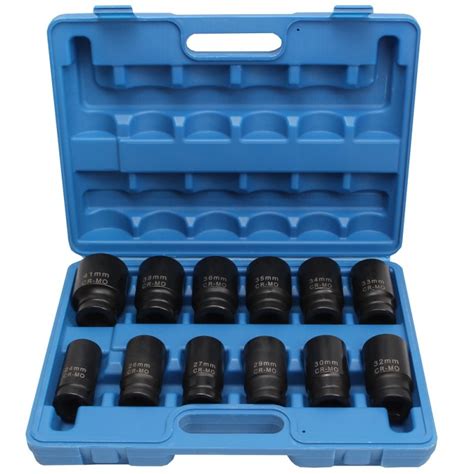 Blue Spot Tools 12pc 3/4 Inch Hex Impact Socket Set 24 to 41mm 01556 ...