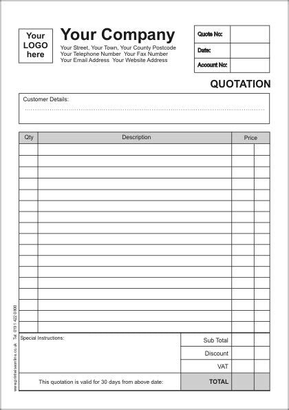 Free+Printable+Estimate+Forms+Templates | Estimate template, Roofing estimate, Free printable quotes