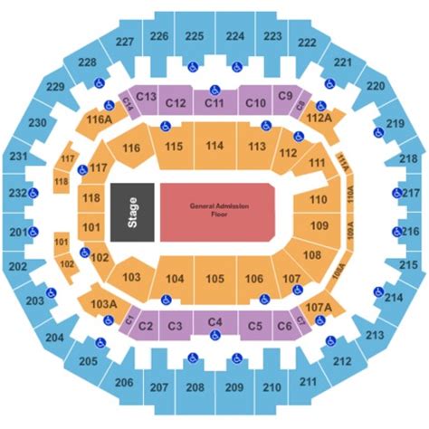 Fedex Forum Tickets in Memphis Tennessee, Fedex Forum Seating Charts ...