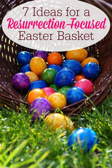 Resurrection Easter Basket Ideas