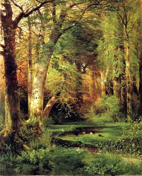 Thomas Moran Forest Scene Painting | Best Paintings For Sale