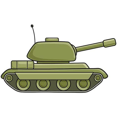 How To Draw An Army Tank - Intelligencesupply16