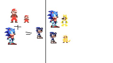 Pixilart - nes sonic sprite by SIG7