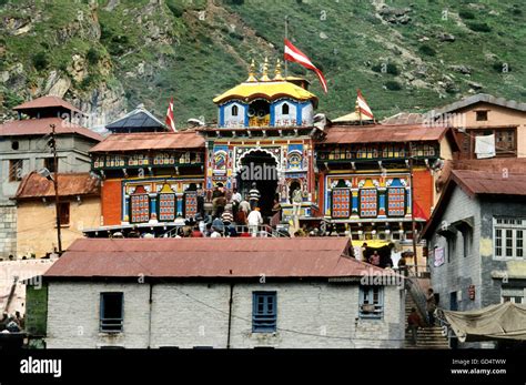 Badrinath temple Stock Photo, Royalty Free Image: 111360085 - Alamy