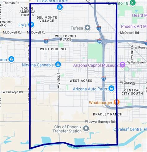 85009 Zip Code Map - Phoenix, Arizona - Google My Maps