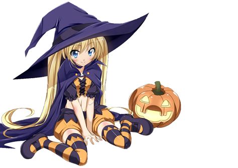 Anime Witch, Pumpkin Render by Bookahz on DeviantArt