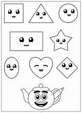 Shapes Coloring Pages  Free Printable Sheets For Kids sketch template