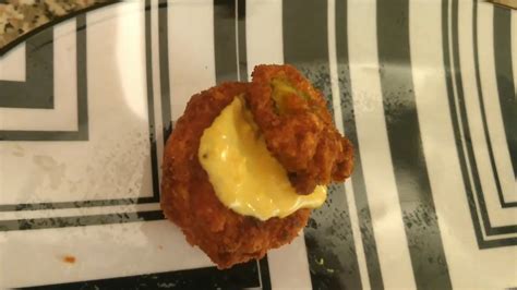 Fried Deviled Eggs topped with Fried Pickles - YouTube
