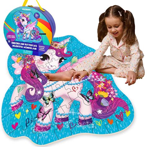 Snapklik.com : Giant Shaped Puzzles For Kids Ages 4-6 - 2x3 Feet 48 Piece Puzzles For Toddlers 3 ...