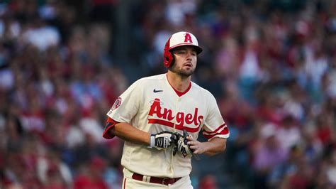 Angels infielder Nolan Schanuel has memorable debut in majors 40 days after being drafted 11th ...