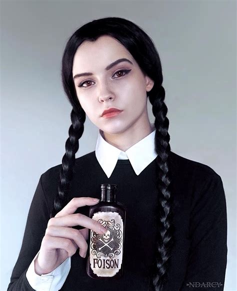 Anastasia Darcy. | Cool halloween makeup, Wednesday addams makeup ...