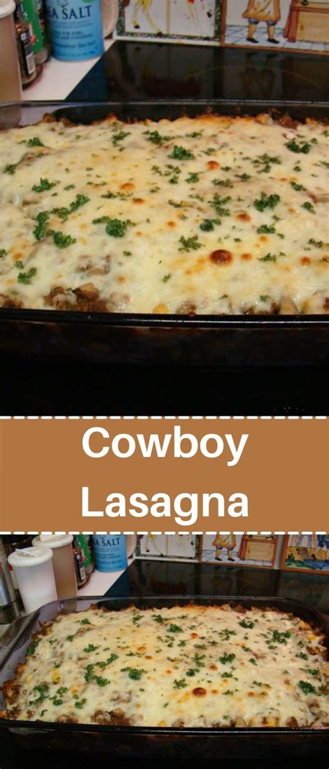 Cowboy Lasagna