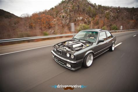 Daily Turismo: 10k: M60 V8 Swap: 1986 BMW E30 325ES