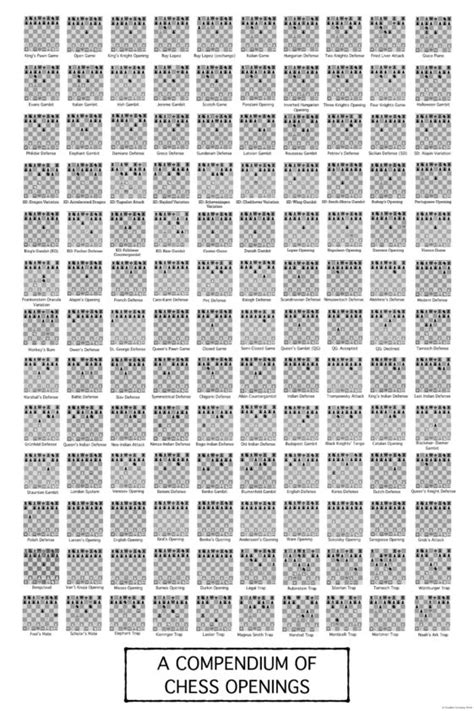 Visual : 130 chess openings - Infographic.tv - Number one infographics ...