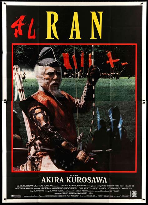 Ran (1985) Original Italian 4 Fogli Movie Poster - 55" x 78" - Original ...