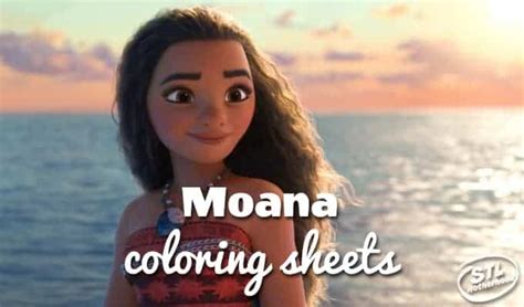 Disney's Moana Coloring Sheets (free printable download) - stlMotherhood