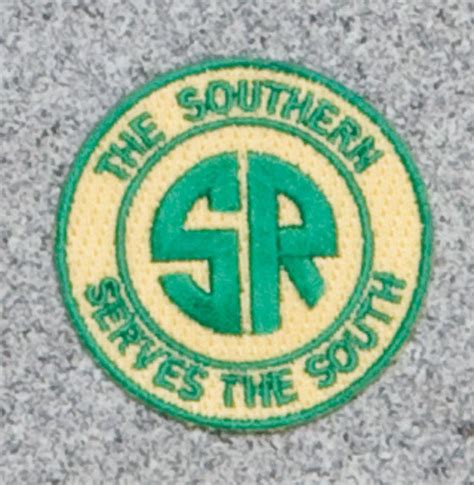 Southern Railway Railroad Logo Patch - Schrader's Railroad Catalog