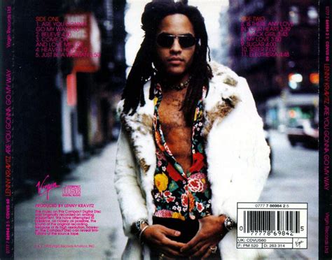 Lenny Kravitz: Are You Gonna Go My Way album back cover. Men's Fashion ...