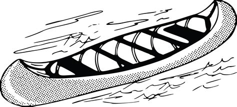 canoe black and white clipart 20 free Cliparts | Download images on ...