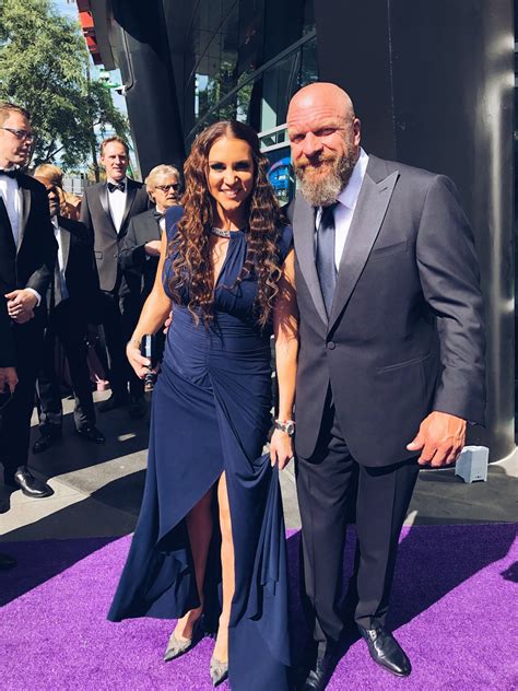 Triple H And Stephanie McMahon Attend The Emmys