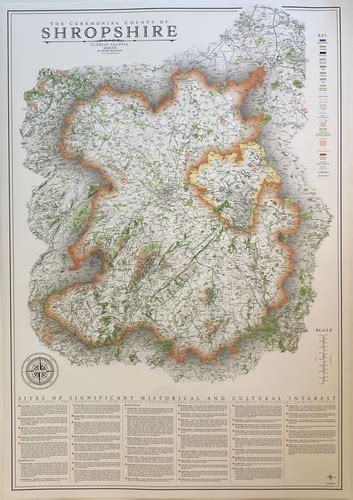 Shropshire Map | TheCartographicArts