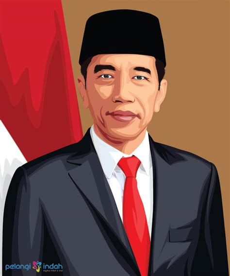 Vektor xample, jokowi the presiden of indonesia by Vektorartis | Fiverr