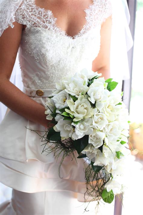 Beautiful Gardenia Wedding Bouquet Gardenia Wedding Bouquets, Wedding Flowers, Wedding Dresses ...