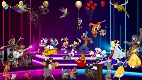 Disney: Dance party by Disneyfan3000 on DeviantArt