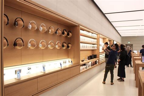 Media photos offer deeper peek inside apple s first singapore store ...