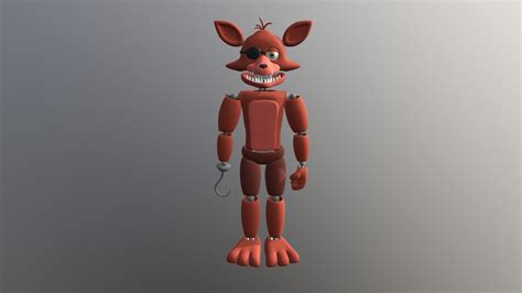 Fnaf Foxy 3d Model