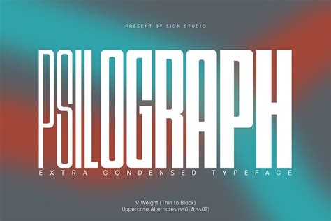 Psilograph Font Family - Download Free Fonts