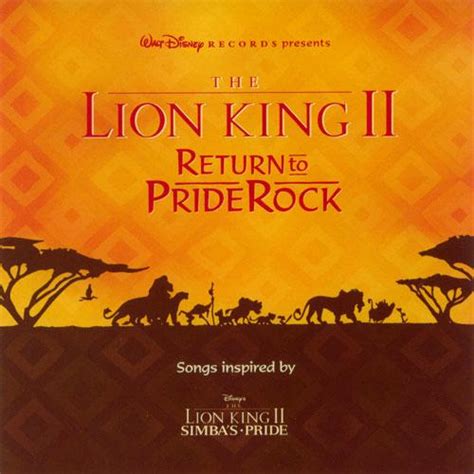 LaTroy Watson: Classic Soundtrack: Return To Pride Rock - The Lion King ...