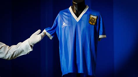 Diego Maradona’s ‘Hand of God’ Jersey Sells for $9.3 Million - The New ...