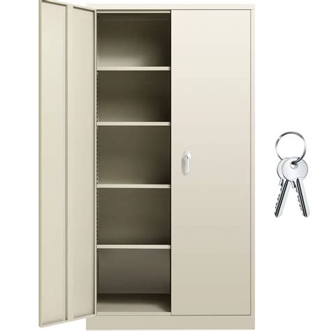 Buy INTERGREAT Tall Metal Storage Cabinet,72" Locking Steel Storage ...