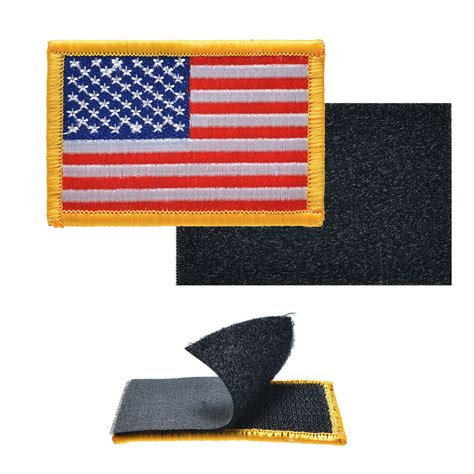 Tactical USA Flag Embroidered Patch 4PCS | AGPTEK