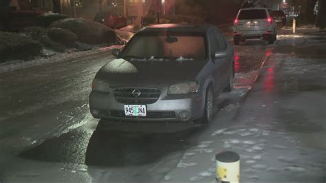 Portland ice storm freezes streets, sidewalks | kgw.com