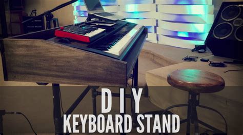 DIY keyboard stand to simplify my rig