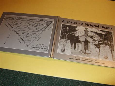 ANCASTER - A Pictorial History, Volume 1 - Early Ancaster in Black and White ( B&W Photographs ...