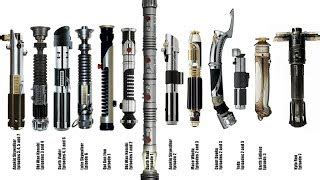 The different types of lightsabers - almasop