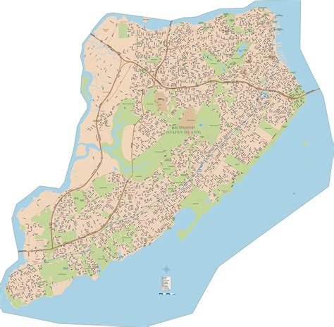 Staten Island Map