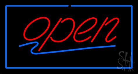 Open Animated LED Neon Sign - Open Neon Signs - Everything Neon