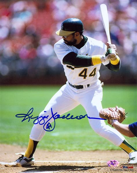 Reggie Jackson autographed 8×10 photo – Oakland – 1014 | Reggie Jackson