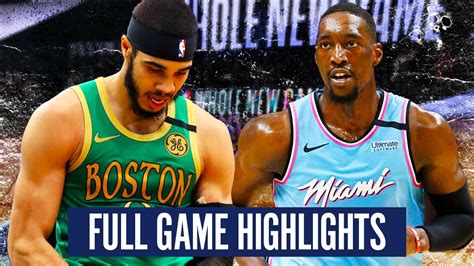 BOSTON CELTICS vs MIAMI HEAT - FULL GAME HIGHLIGHTS | 2019-20 NBA ...