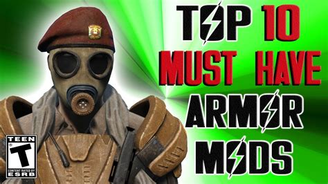 Fallout 4 Top 10 MUST HAVE Armor Mods - YouTube