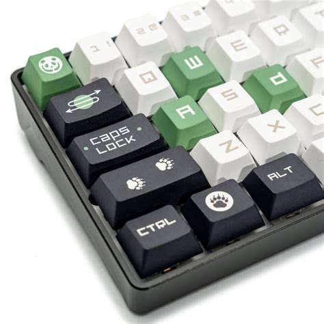 PANDA - BAMBOO Series PBT Mechanical Keyboard Keycaps Set | Keyboard ...