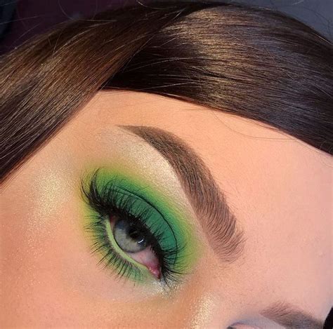 - (notitle) | Green makeup, Eyeshadow makeup, Makeup for green eyes